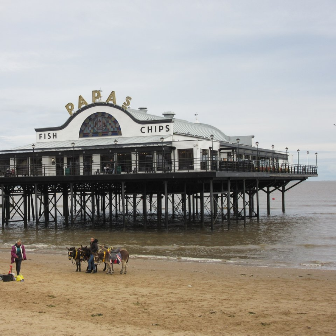 Cleethorpes Pier eating Area