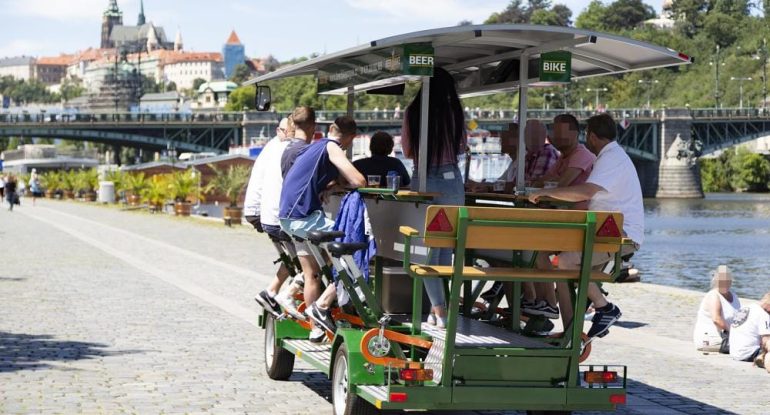 Beer Bikes at Outdoor